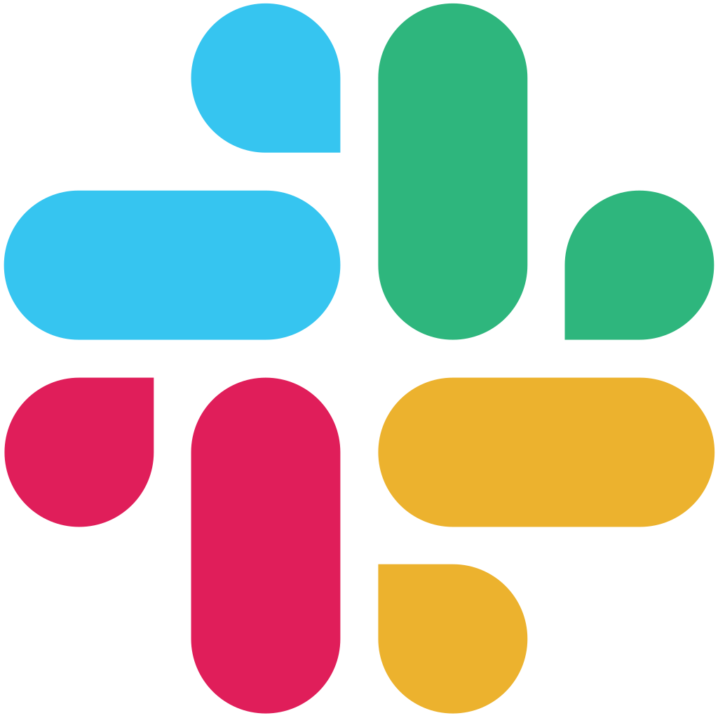 Slack-integrationsikon til interne teammeddelelser og advarsler om spillestedsoperationer.